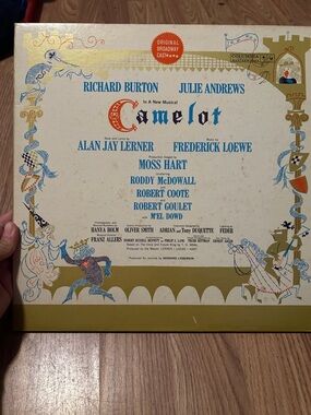 Columbia Camelot Album Cover — Cream, Gold & Blue Artwork